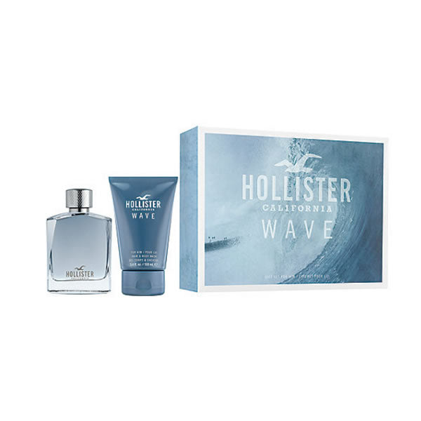 Hollister Wave for him Eau De Toilette Spray 100ml Set 2 pieces