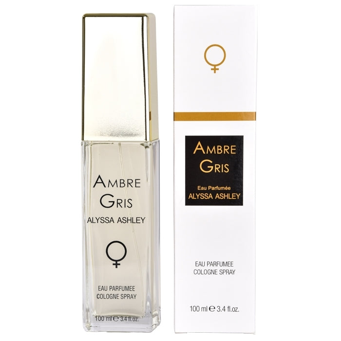 Alyssa Ashley Ambre Gris Scented Water Cologne Spray 100 ml