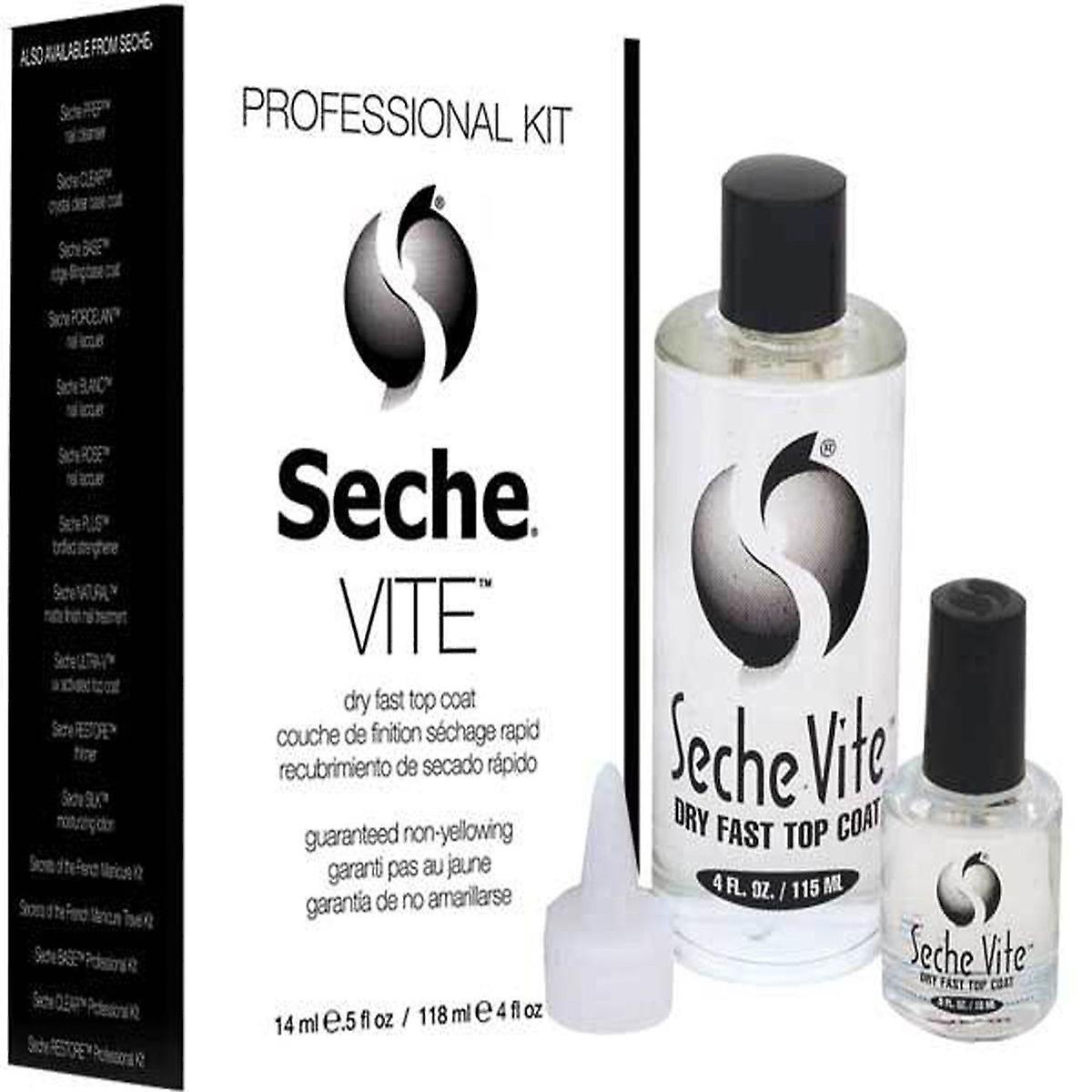 Seche Top Coat Dry Fast Lot 2 Pieces