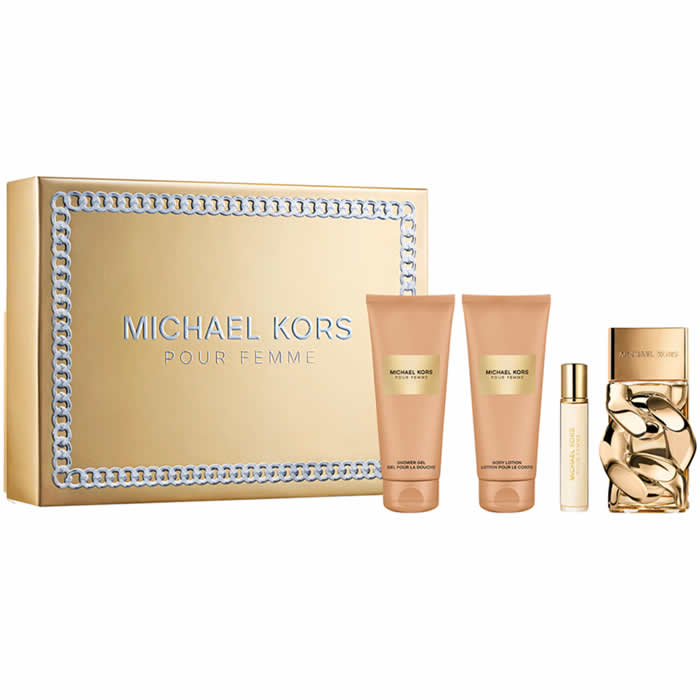 Michael Kors for women Eau De Parfum Spray 100 ml set 4 pieces