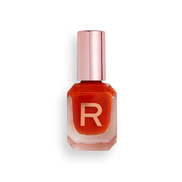 Revolution Make Up High Gloss Mango Nail Polish 10ml