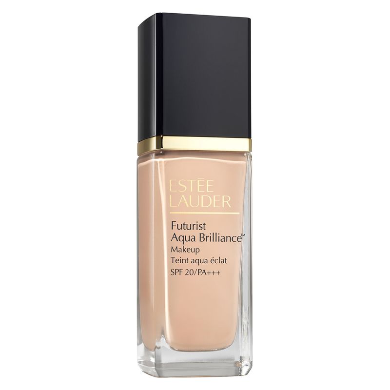 Estee lauder FUTURIST AQUA BRILLIANCE - LUMINOUS AND HYDRATING FOUNDATION. MEDIUM TO FULL COVERAGE 1C0 - COLD PORCELAIN (30 ML)