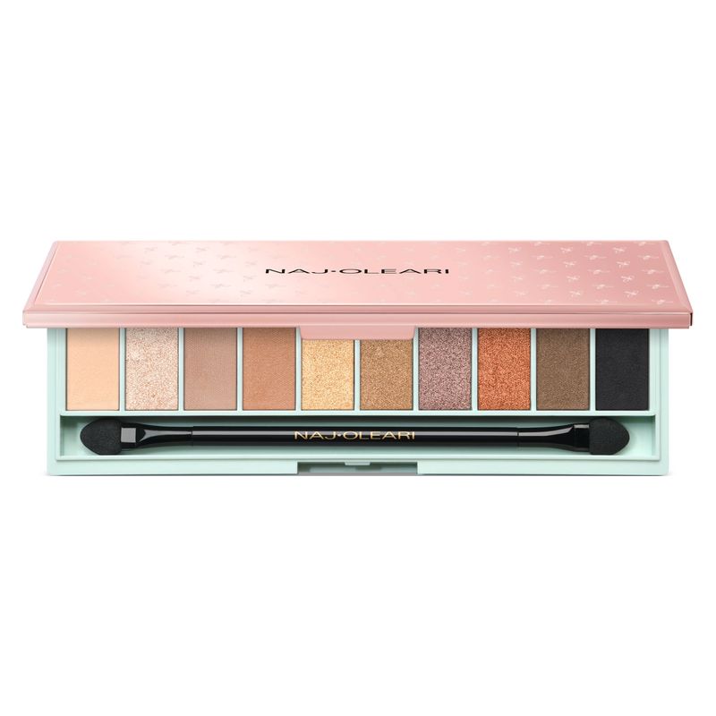 Naj·Oleari Wonder Look - 10 Color Eyeshadow Palette 01 - Nude Tones