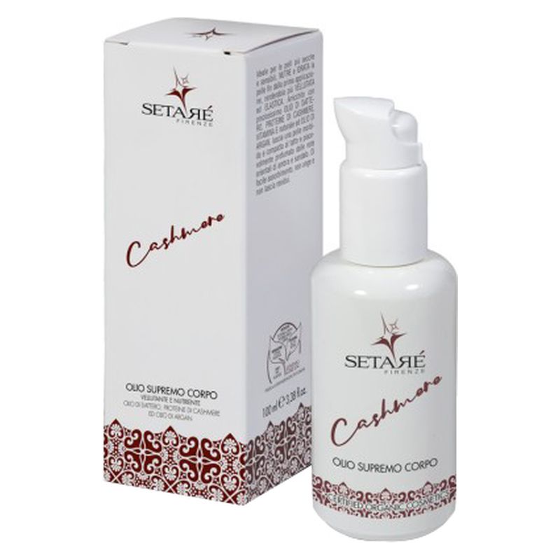 Setarè Cashmere Supreme Body Oil Velvety And Nourishing 100 Ml