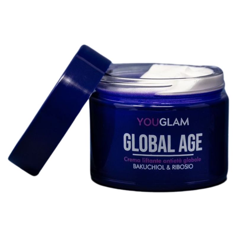 You Glam Global Age - Global Anti-Aging Lifting Cream Bakuchiol &amp; Ribose 50 Ml