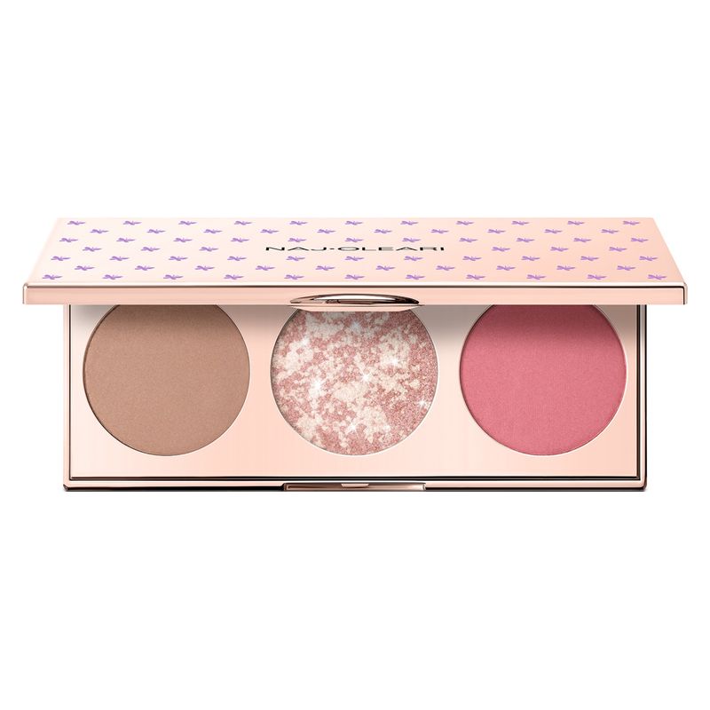 Naj·Oleari Never Without Face Bronzer, Blush and Illuminate Face Palette