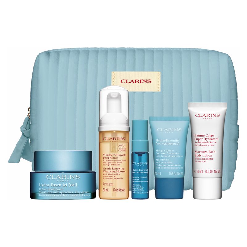 Clarins BLUE BAG HYDRATION BOX