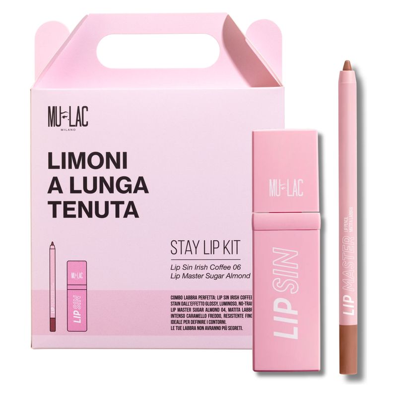 Mulac Stay Kit Lips “Long Lasting Lemons”