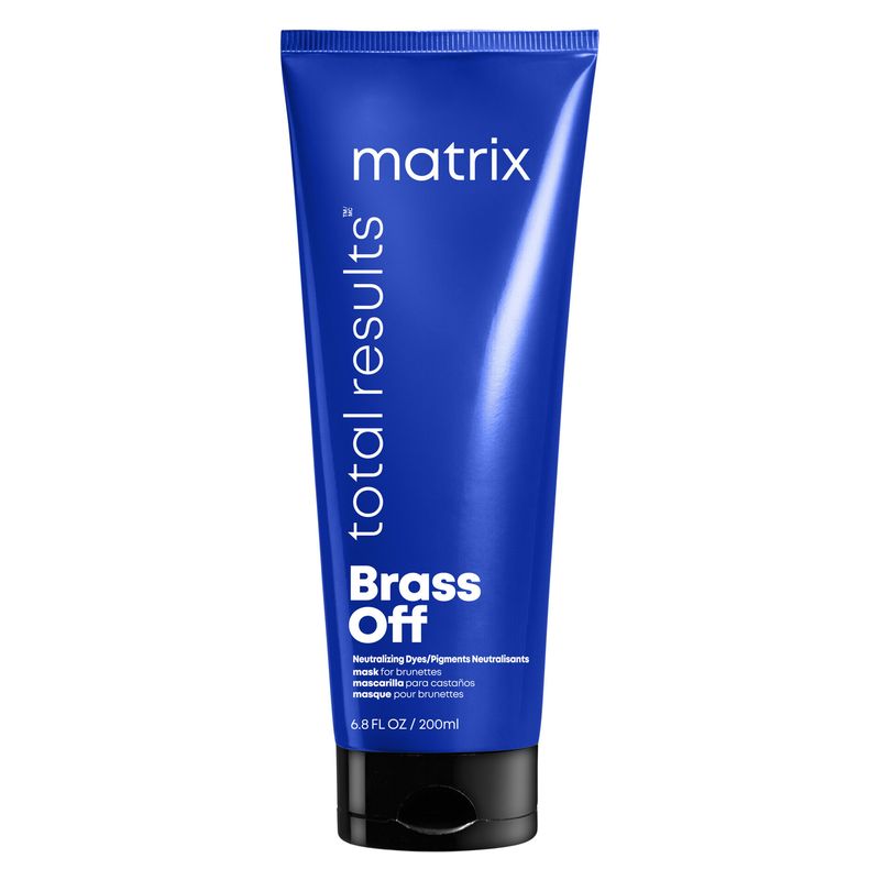 Matrix Brass Off Total Results Maschera For Brunettes 500ml