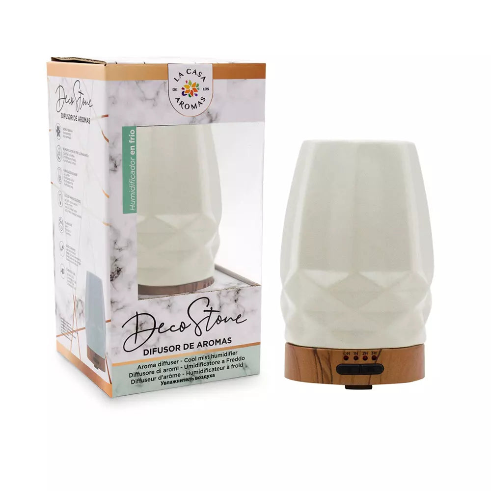 La Casa De Los Aromas Deco Stone Aroma Diffuser White 1 U