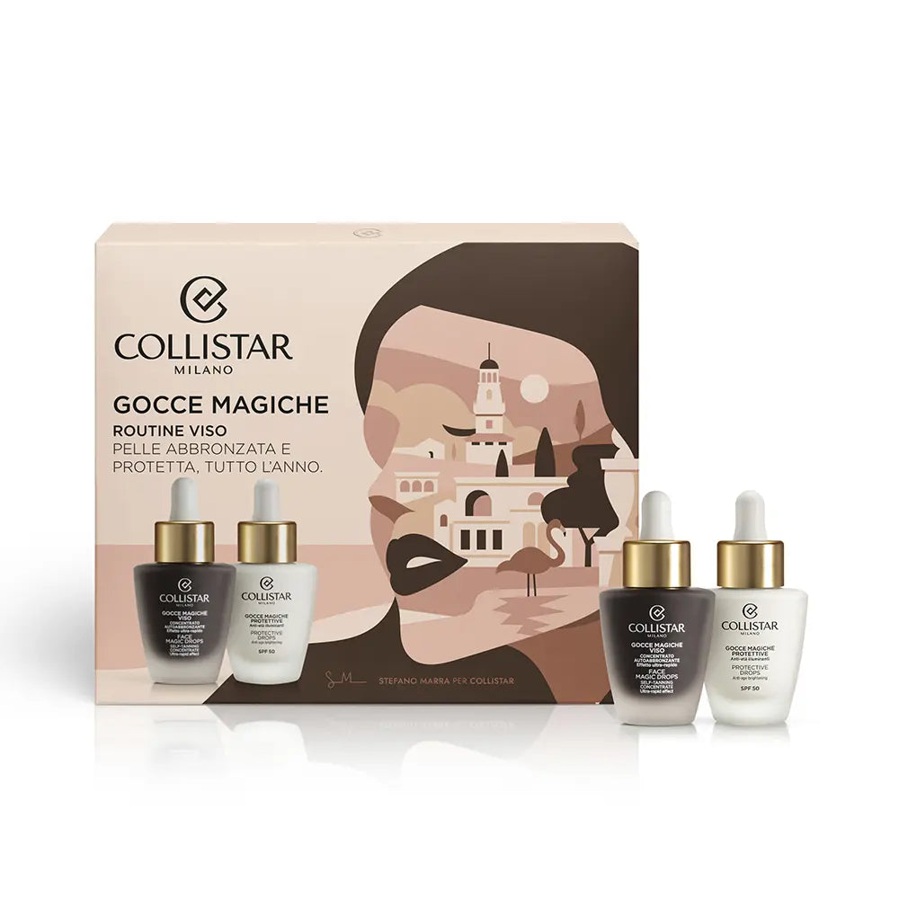 Collistar Magic Drops Face Routine Case 2 Pieces