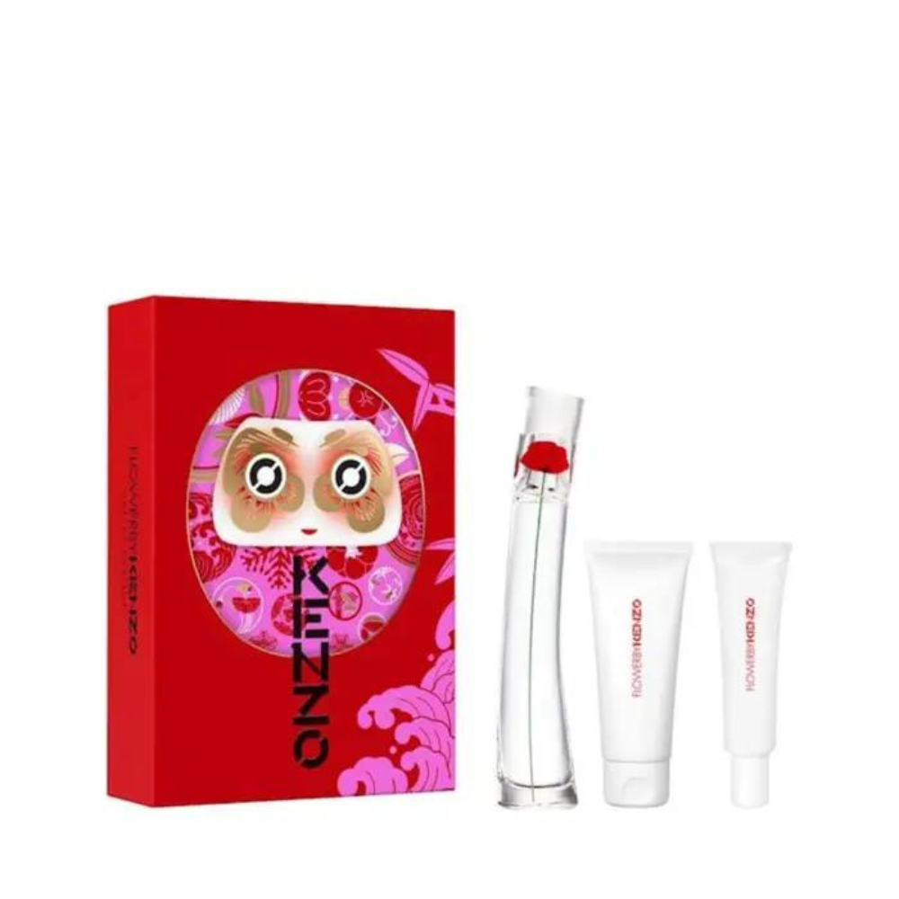 Kenzo Flower Eau Parfum 50ml Body Milk 75ml Hand Cream 20ml