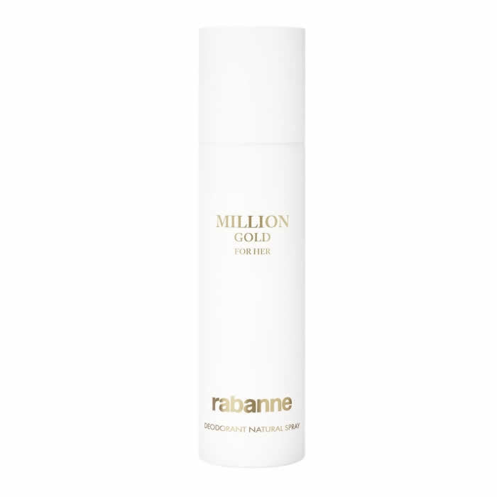 Rabanne Million Gold for her natural deodorant spray 150 ml