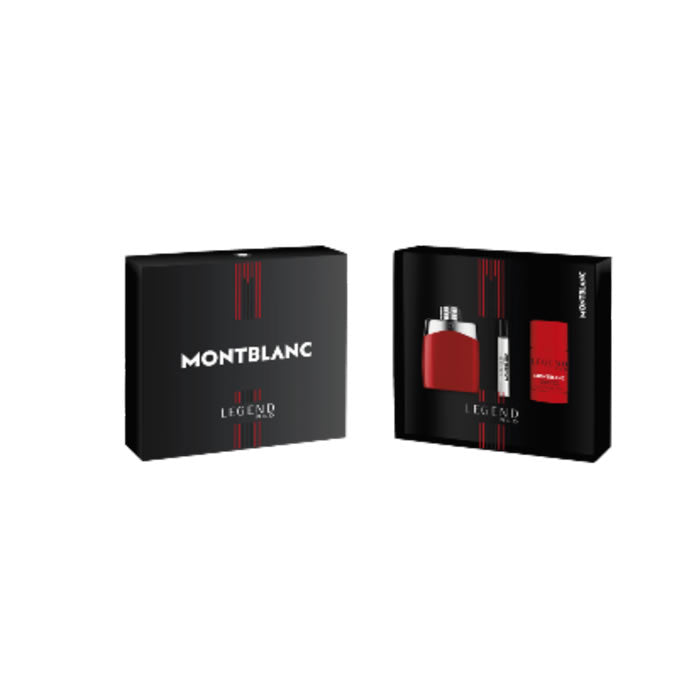 Montblanc Legend Red Eau De Parfum Spray 100 ml, set of 3