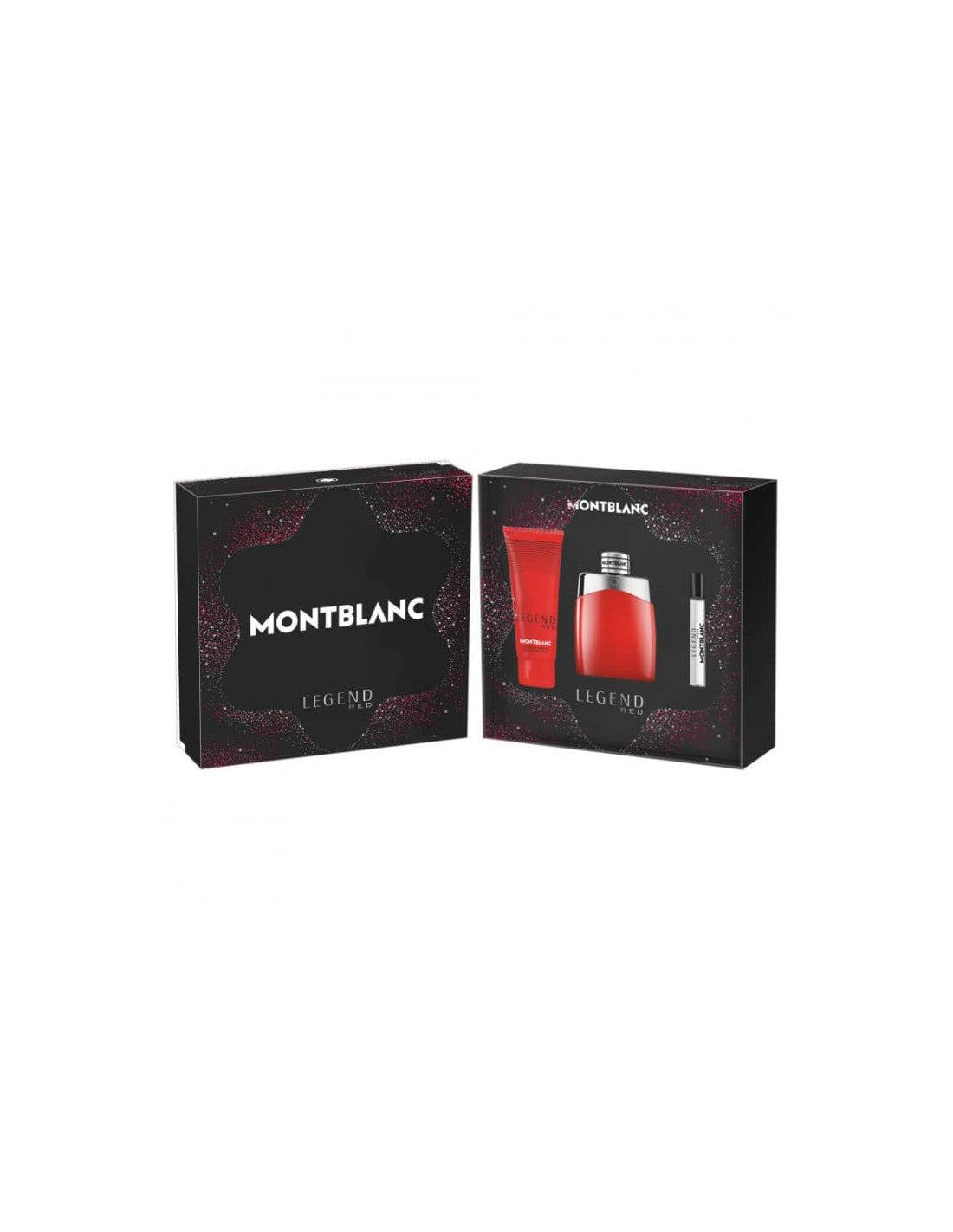 Set Montblanc Legend Red Edp 100 ml Gel Mini