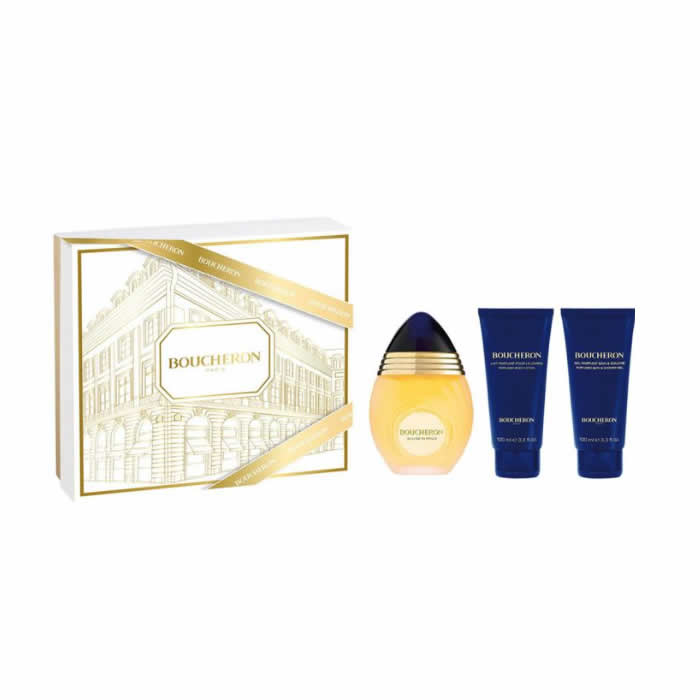 Boucheron Eau De Parfum Spray 100 ml, set of 3 pieces