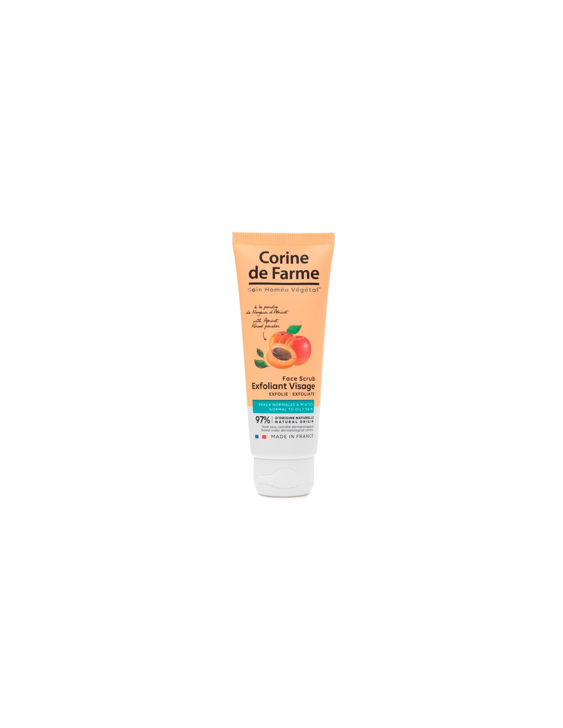 Corine De Farme Face Exfoliant 75ml