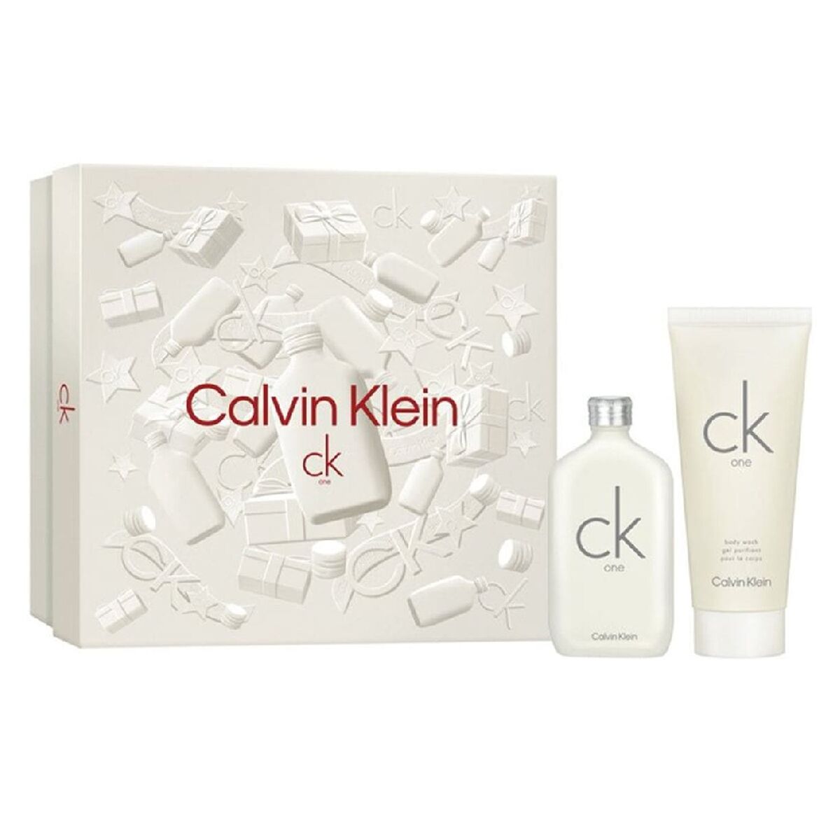 Calvin Klein Ck One Eau De Toilette Unisex 50ml Body wash 100ml