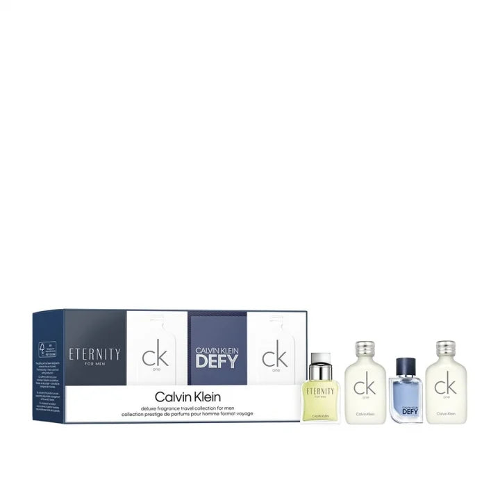 Mini set Calvin Klein Eternity Eau de Toilette Men 10 ml + 2 CK One Eau de Toilette 10 ml + Defy Eau de Toilette 10 ml