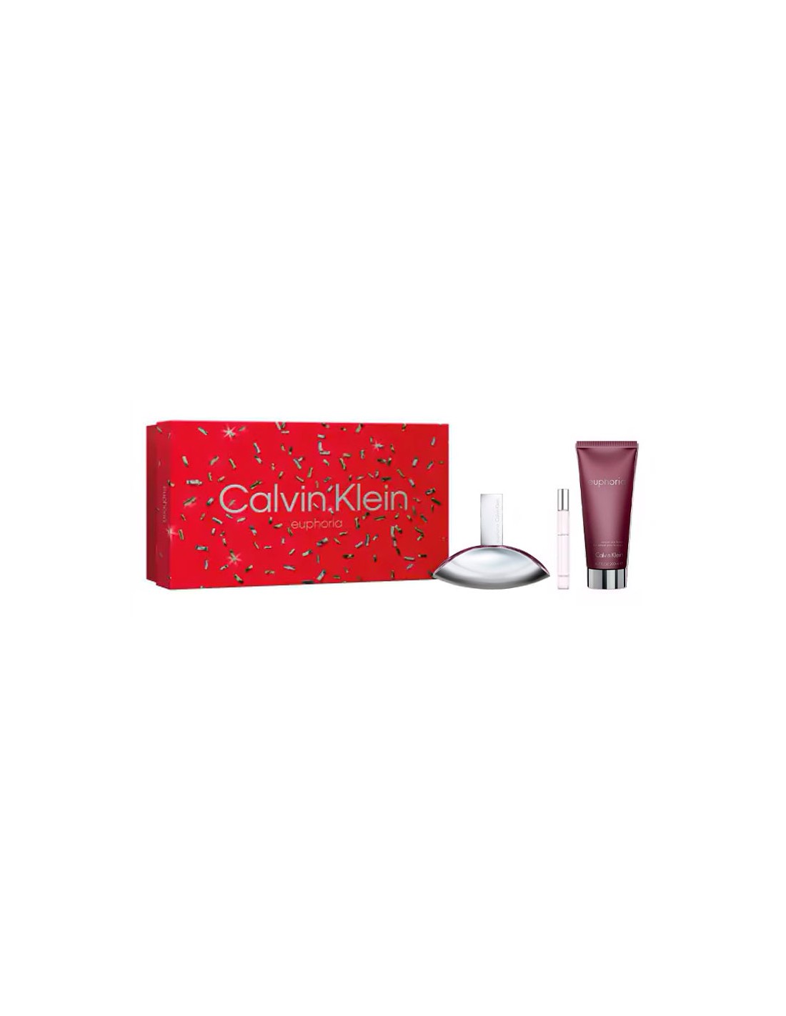 Calvin Klein Euphoria CK for women eau de parfum 100 ml + eau de parfum 10ml + body lotion 200ml