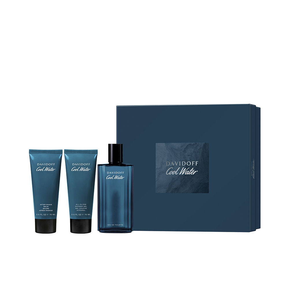 Davidoff Cool Water Eau De Toilette Men 125ml Aftershave 75ml Shower Gel 75ml