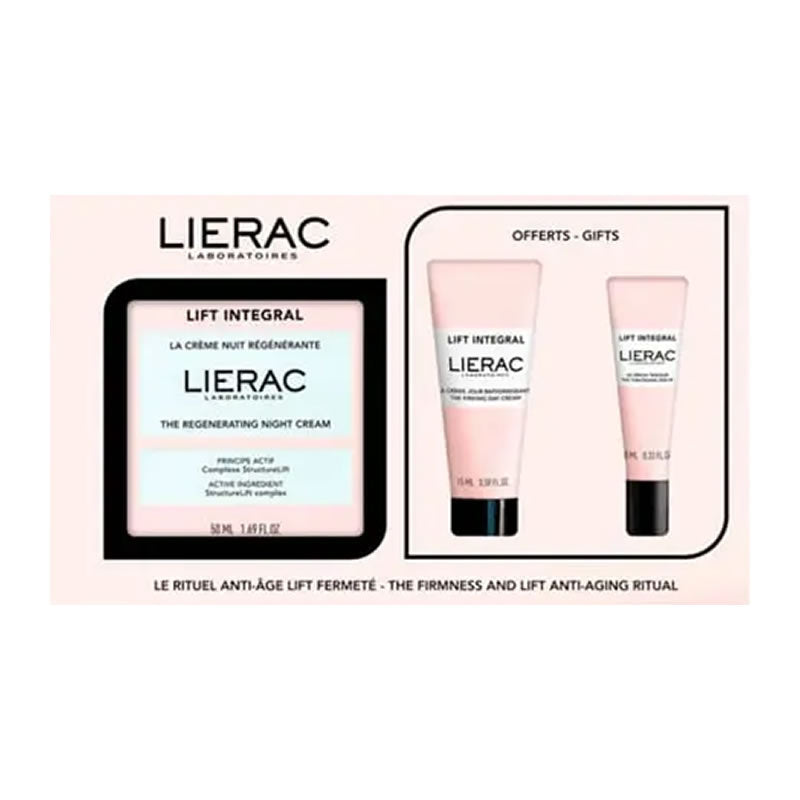 Day cream Lierac Lift Integral 50 ml + Night Cream 15 ml + Serum 10 ml