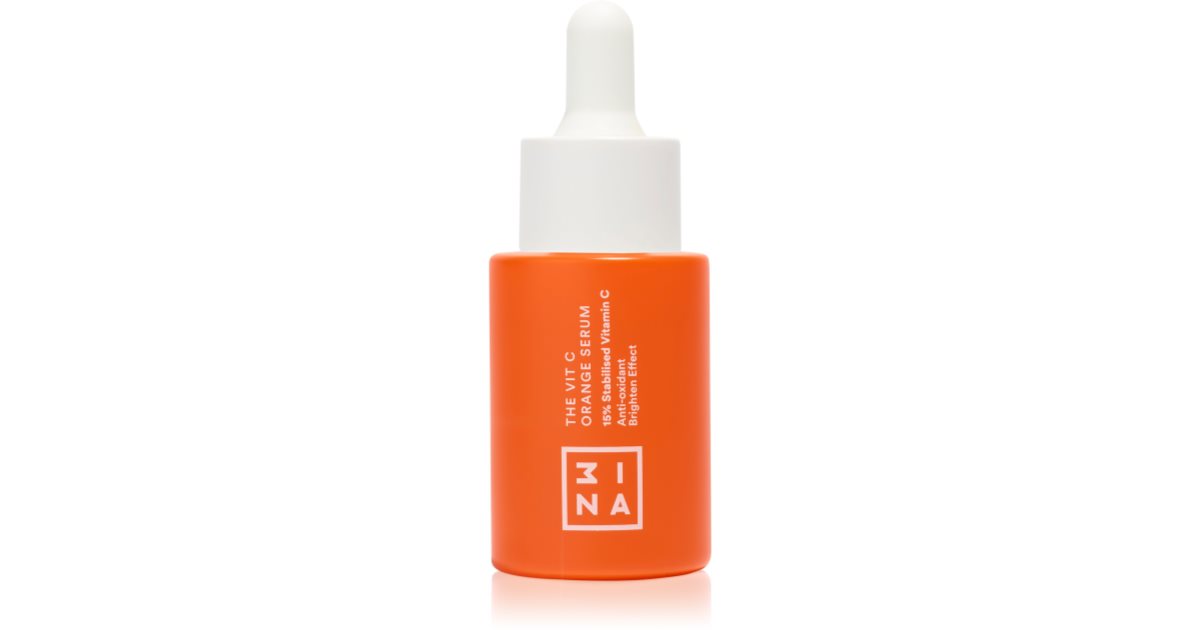 3INA The Vit C Orange Brightening Face Serum with Vitamin C 30ml