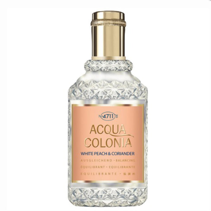 4711 Acqua Colonia White Peach &amp; Coriander Eau De Cologne Spray 50 ml