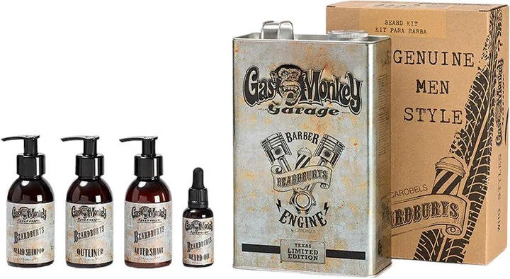 Beardburys Beard care kit Gas Monkey limited edition 4 pieces