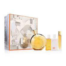 Hermes Eau des Merveilles Gift Set EDT 100ml, 75ml Body Lotion and Miniature Eau des Merveilles 7.5ml EDT