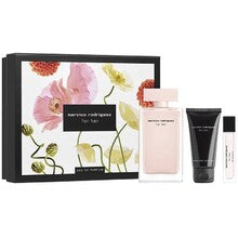 Narciso Rodriguez Narciso Rodriguez for Her gift set EDP 100 ml, body lotion 50 ml, a miniature EDP 10 ml