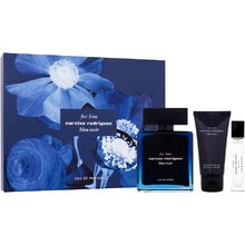 Narciso Rodriguez Narciso Rodriguez for Him Bleu Noir Gift set EDP 100 ml, miniature EDP 10 ml and shower gel 50 ml