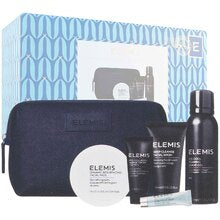 Elemis Elemis The First-Class Grooming Edit Set - Gift Set for Men with 100ml Foaming Shaving Gel and 50ml Deep Cleansing Gel and Facial Exfoliator - 100ml