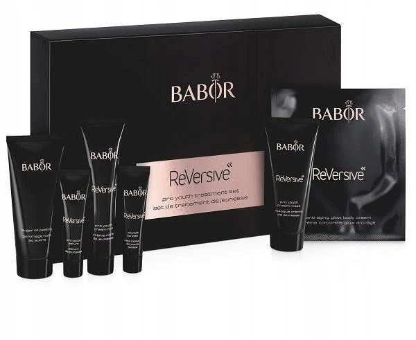 Babor Reversive Treatment Set (ReVersive Pro Youth Serum 4 ml + Pro Youth Rich Cream 15 ml + Pro Youth Eye Cream 3 ml + Pro Youth Cream Mask 20 ml + Pro Youth Foil Eye Mask + Pro Youth Sugar Peeling 15 ml)