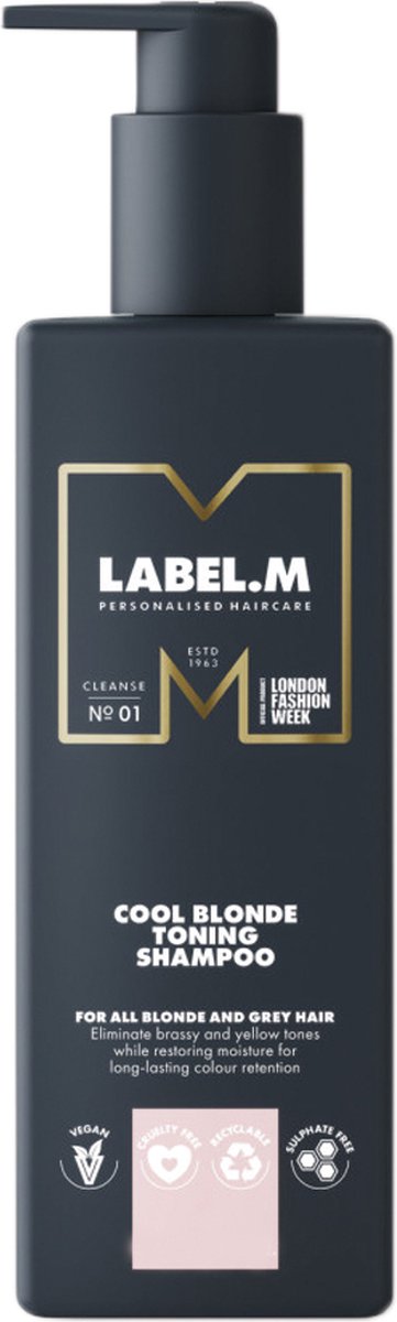 Label.m Professional Blonde Toning Shampoo 1000ml