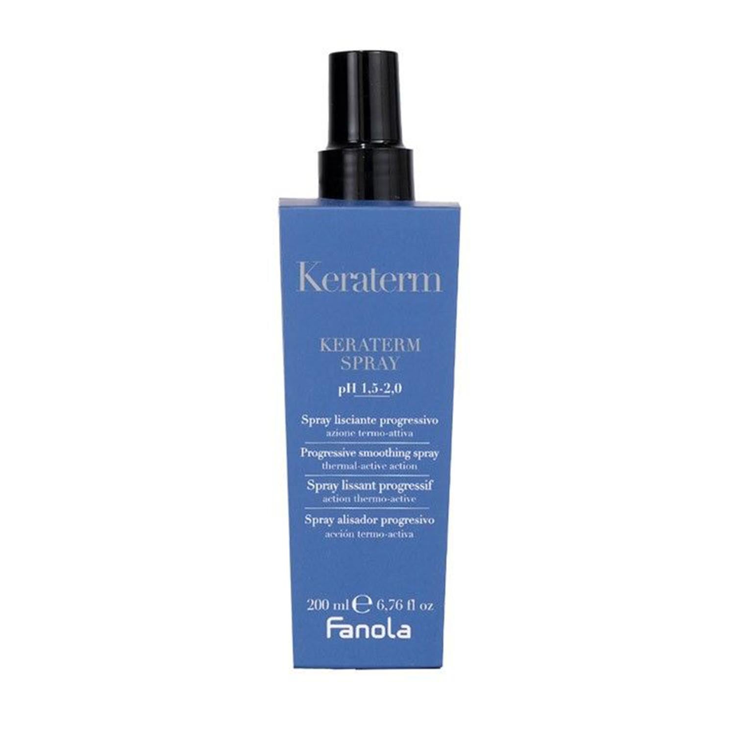 Fanola Keraterm Progressive Smoothing Spray Ph 1.5-2 0 200ml