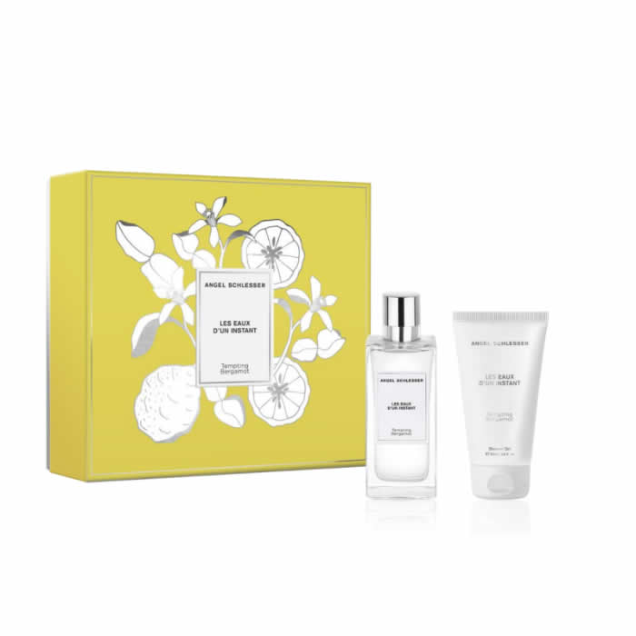 Angel Schlesser Tempting Bergamot Eau De Toilette Spray 100ml Set 2 Pieces