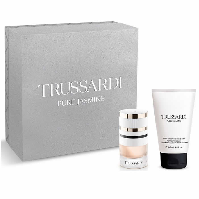 Trussardi Pure Jasmine Eau De Perfume Spray 60 ml Set 2 Pieces