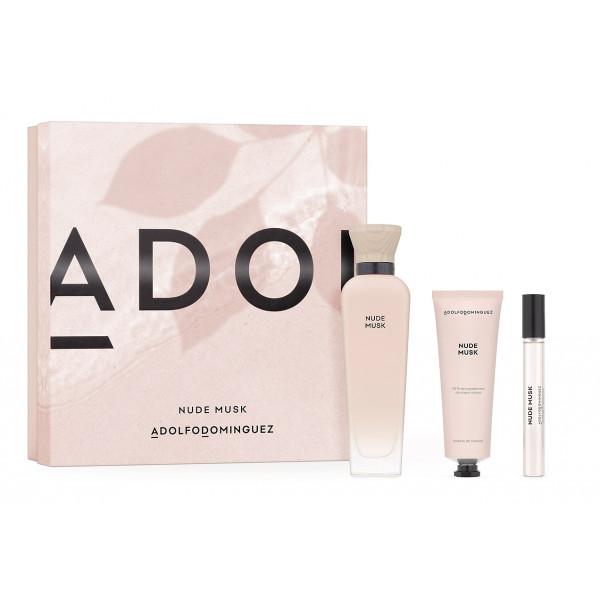 Adolfo Dominguez Agua Fresca Nude Musk Edp Spray 120ml Set Nav21