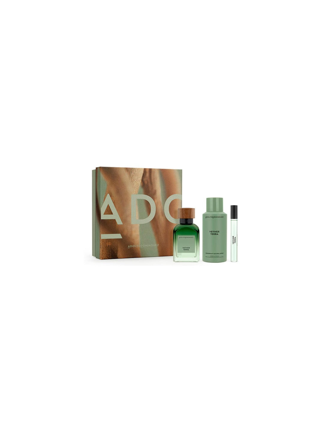 Adolfo Dominguez Ad Vetiver Terra Edp 120ml 10 Deodorant