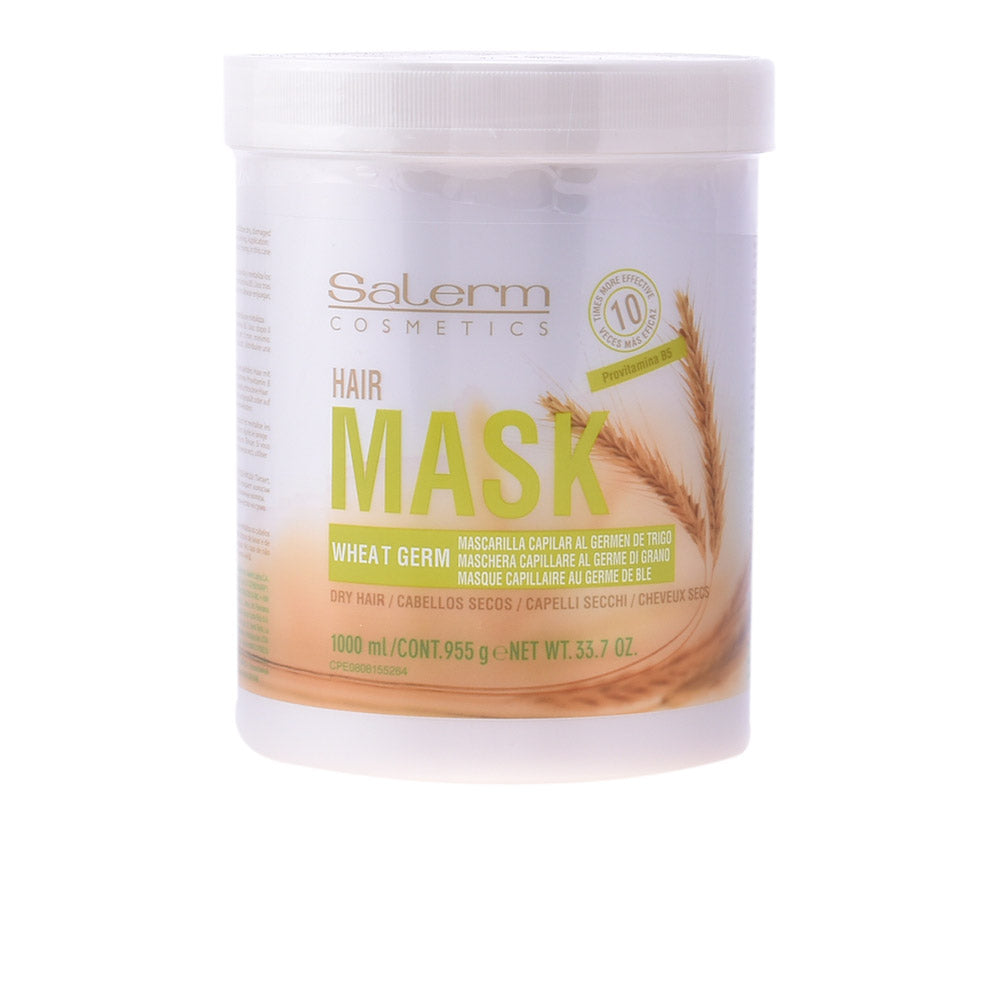 Maschera for hair Salerm Cosmetics with wheat germ 1000 ml