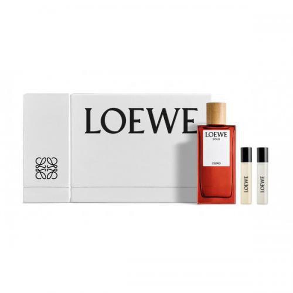 Loewe Set Solo Cedro Eau de Toilette Men 100ml Mini 10ml S Mercu 10ml