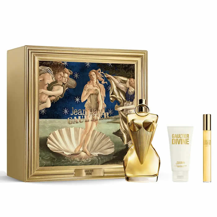 Jean Paul Gaultier Divine Eau De Perfume Spray 100 ml Set 3 Pieces