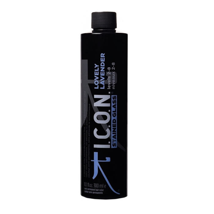 Icon Glass Tinted Color Semi Permanent Beautiful Lavender 300ml