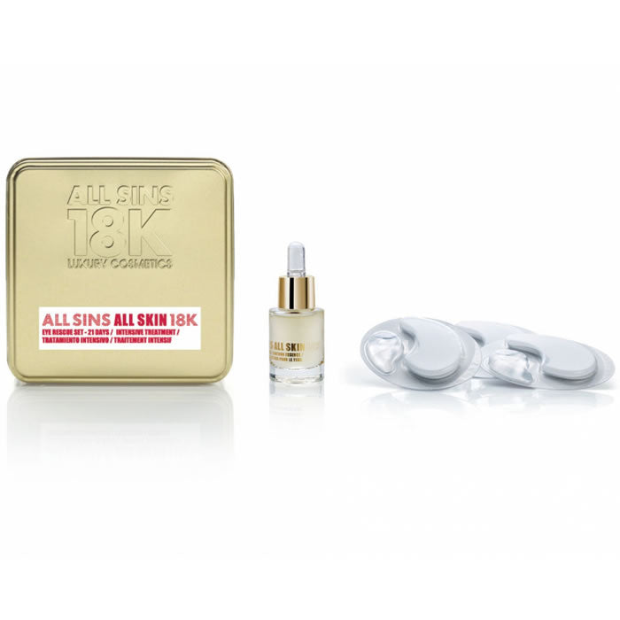 All Sins 18k All Skin 21 days intensive eye treatment set 2 pieces