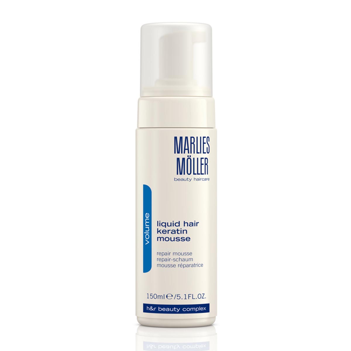 Marlies Moller Liquid Keratin Hair Mousse Volume 150ml