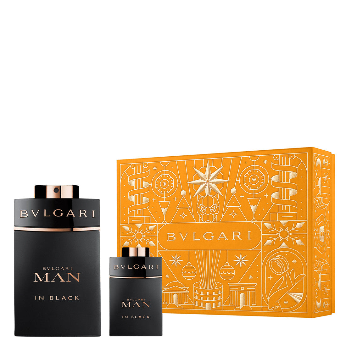 Bulgari Man In Black Eau De Parfum Set 100ml + 15ml