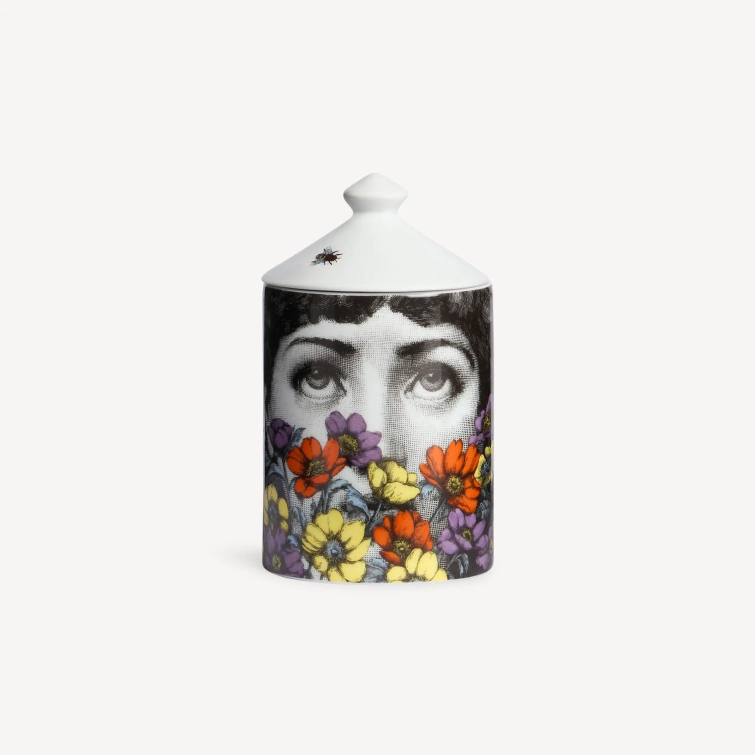 Fornasetti Flower Decoration Candle - 1020 Gr. In The While