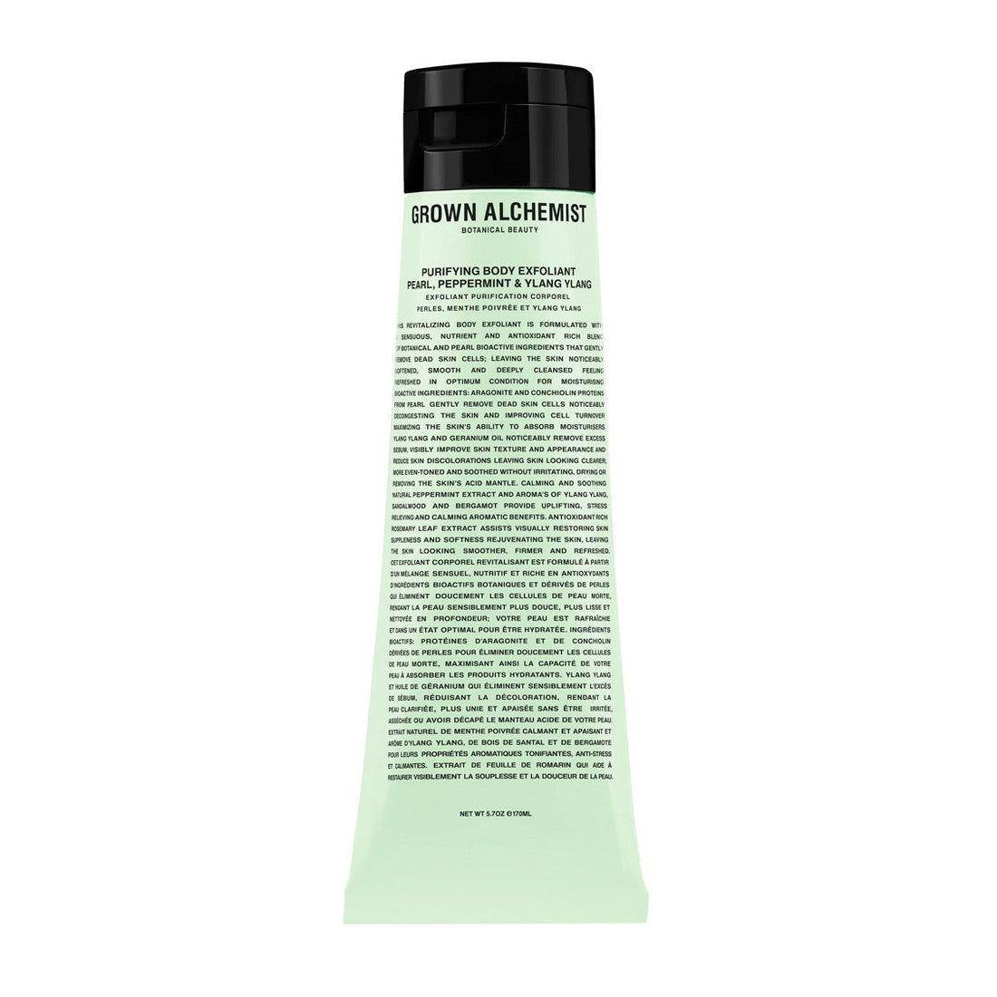 Grown Alchemist Purifying Body Exfoliating Pearl. Peppermint &amp; Ylang Ylang (170 ml)