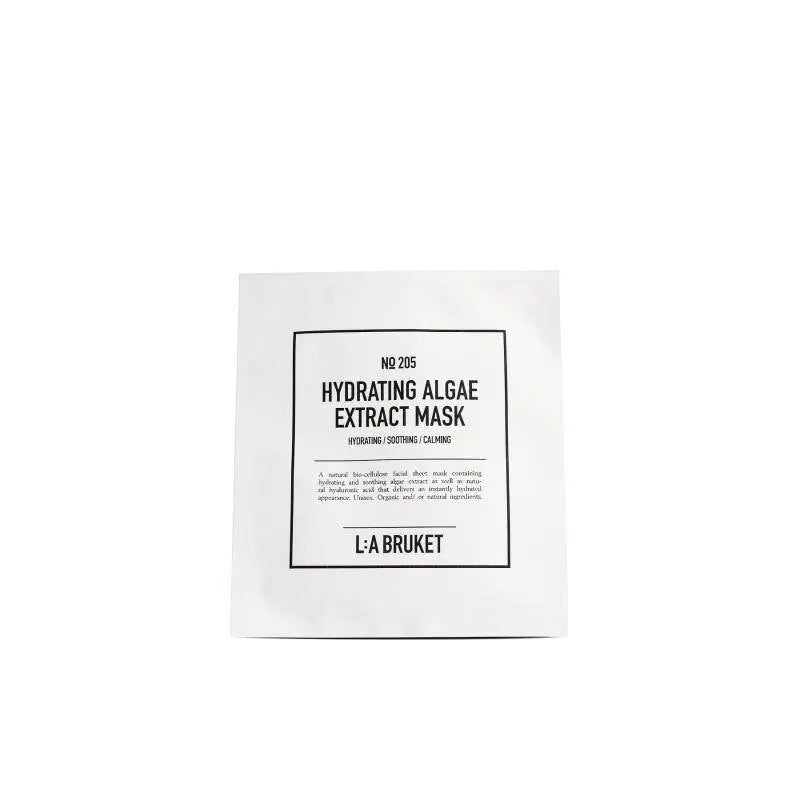 L : A Bruket 205 MOISTURIZING MASK WITH ALGAE EXTRACT 24ml